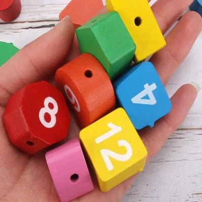 Jouet en Bois - WoodenToys™ - Horloge - Jeux Jouets Happy