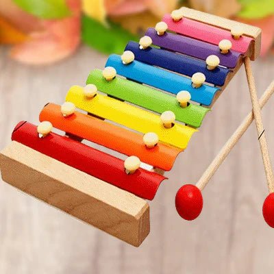 Jouet en Bois - WoodenToys™ - Xylophone - Jeux Jouets Happy