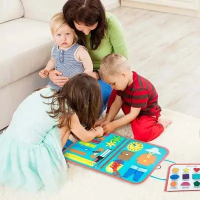 Tableau d'Activité Montessori - MontessoriBoard™ - Planète - Jeux Jouets Happy