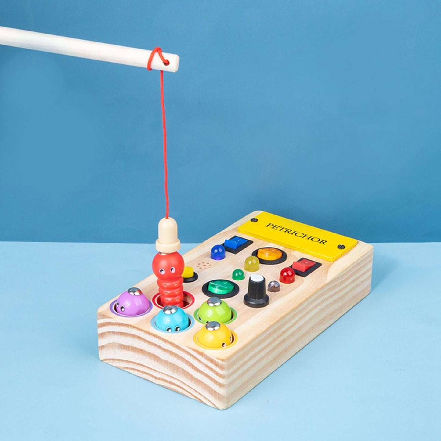 Tableau Montessori - BusyBoardCircuit™ - Pêche - Jeux Jouets Happy