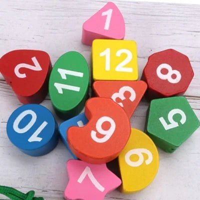 Jouet en Bois - WoodenToys™ - Horloge - Jeux Jouets Happy
