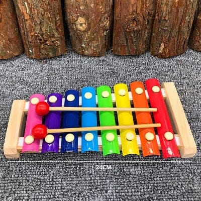 Jouet en Bois - WoodenToys™ - Xylophone - Jeux Jouets Happy