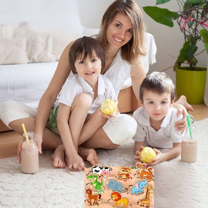 Puzzle bois | Éveil&Bois™ - Jeux Jouets Happy