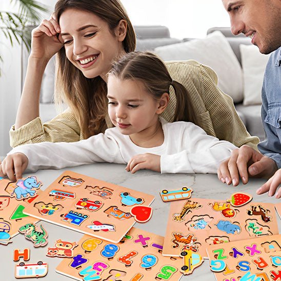 Puzzle bois | Éveil&Bois™ - Jeux Jouets Happy