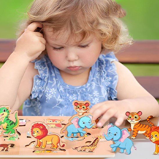 Puzzle bois | Éveil&Bois™ - Jeux Jouets Happy