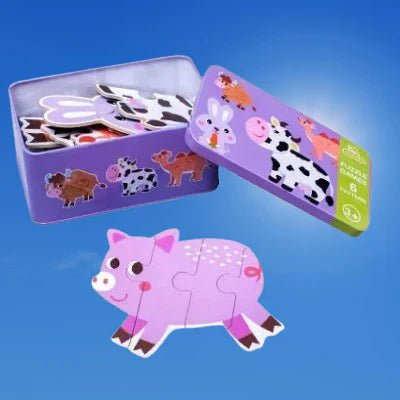 Puzzle Montessori - BabyPuzzle™ - Bétail - Jeux Jouets Happy