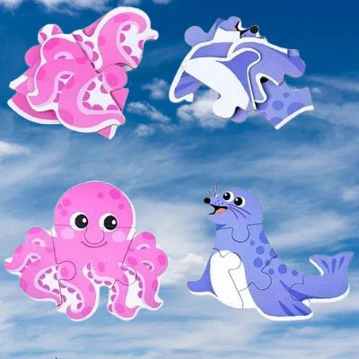 Puzzle Montessori - BabyPuzzle™ - Océan - Jeux Jouets Happy