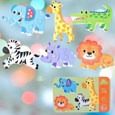 Puzzle Montessori - BabyPuzzle™ - Sauvage - Jeux Jouets Happy