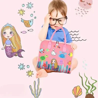 Tableau d'Activité Montessori - MontessoriBoard™ - Sirène - Jeux Jouets Happy