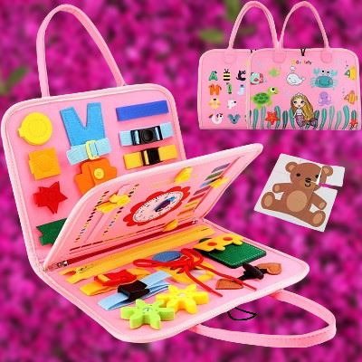 Tableau d'Activité Montessori - MontessoriBoard™ - Sirène - Jeux Jouets Happy