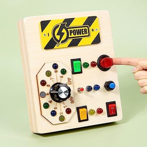 Tableau Montessori - BusyBoardCircuit™ - Bande - Jeux Jouets Happy