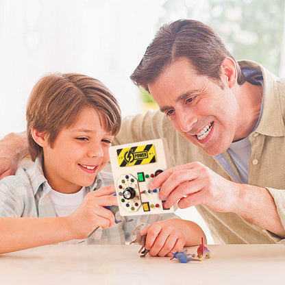 Tableau Montessori - BusyBoardCircuit™ - Bande - Jeux Jouets Happy